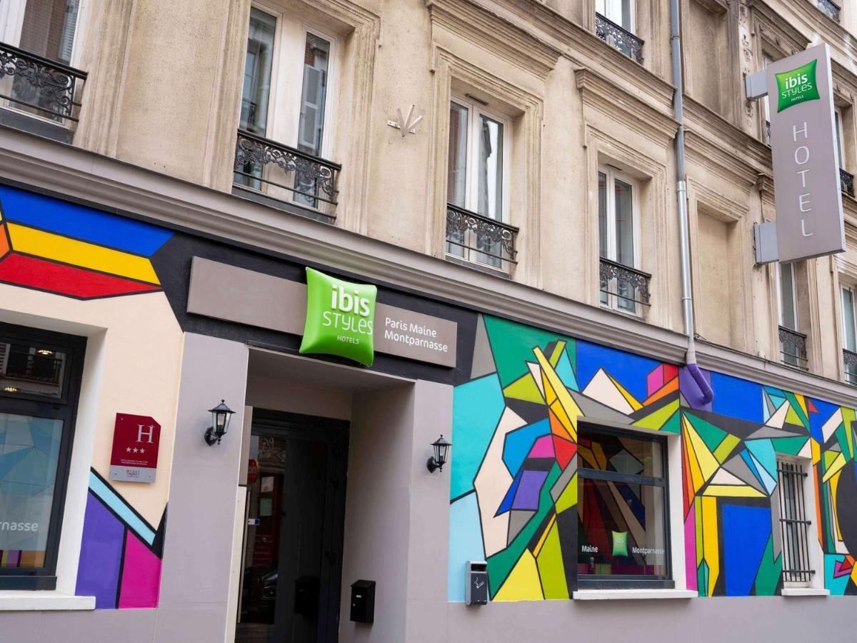 Hotel Ibis Styles Paris Maine Montparnasse Exterior foto